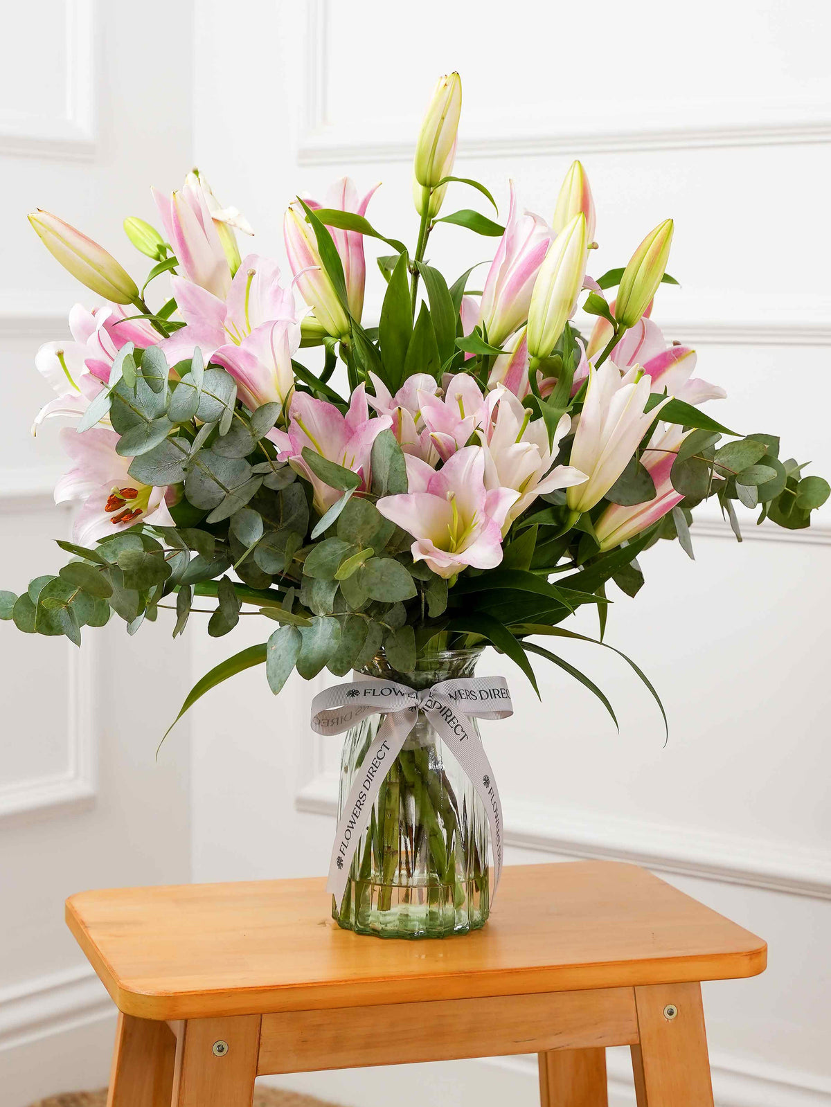 Birthday Pink Lily - Vase