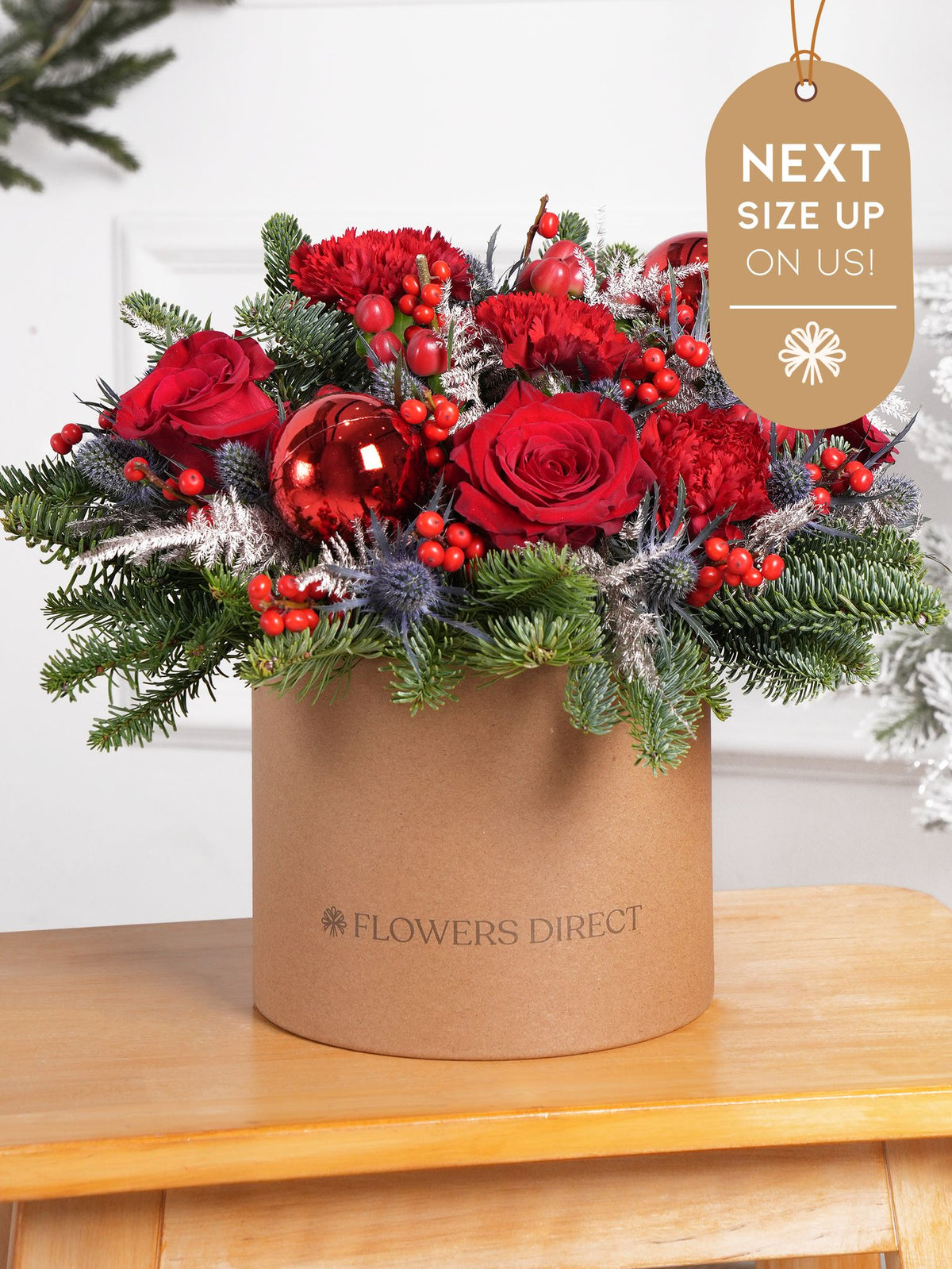 Berry Red Christmas - Hatbox Next Size Up – On Us!