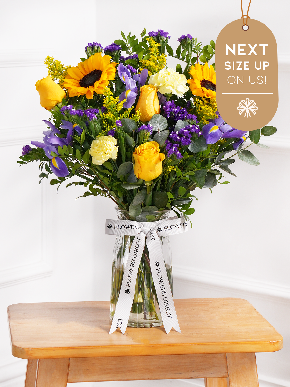 Iris Bliss Vase Next Size Up – On Us!
