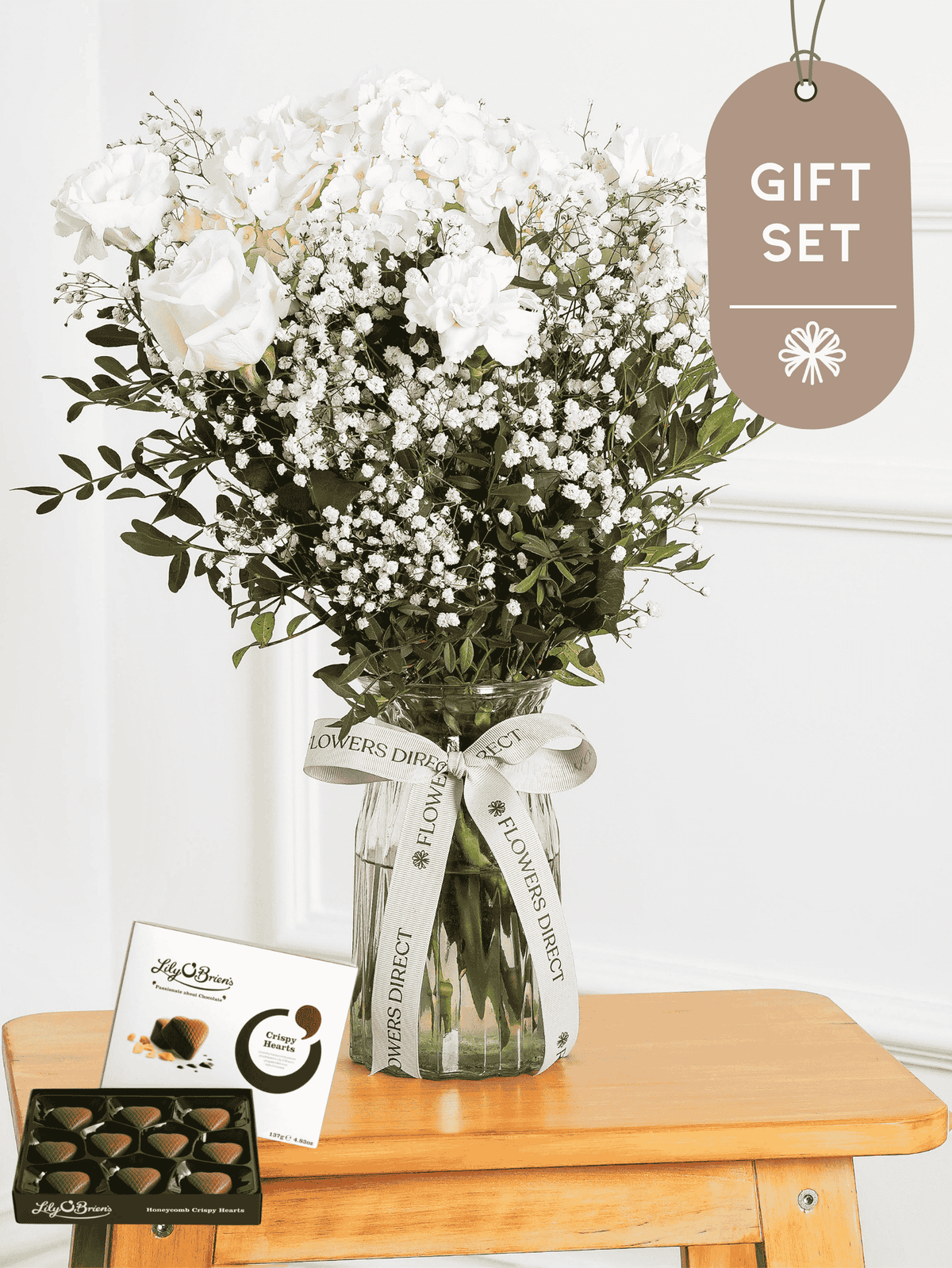 Mother's Day Pure Bliss - Vase Gift Set
