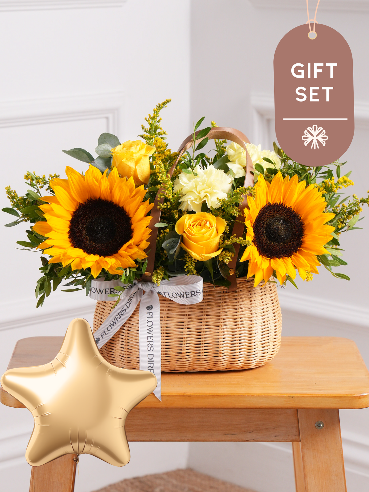 Sunflower Basket Gift Set