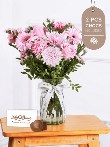 Darling Vase 2 Pcs Chocs included!