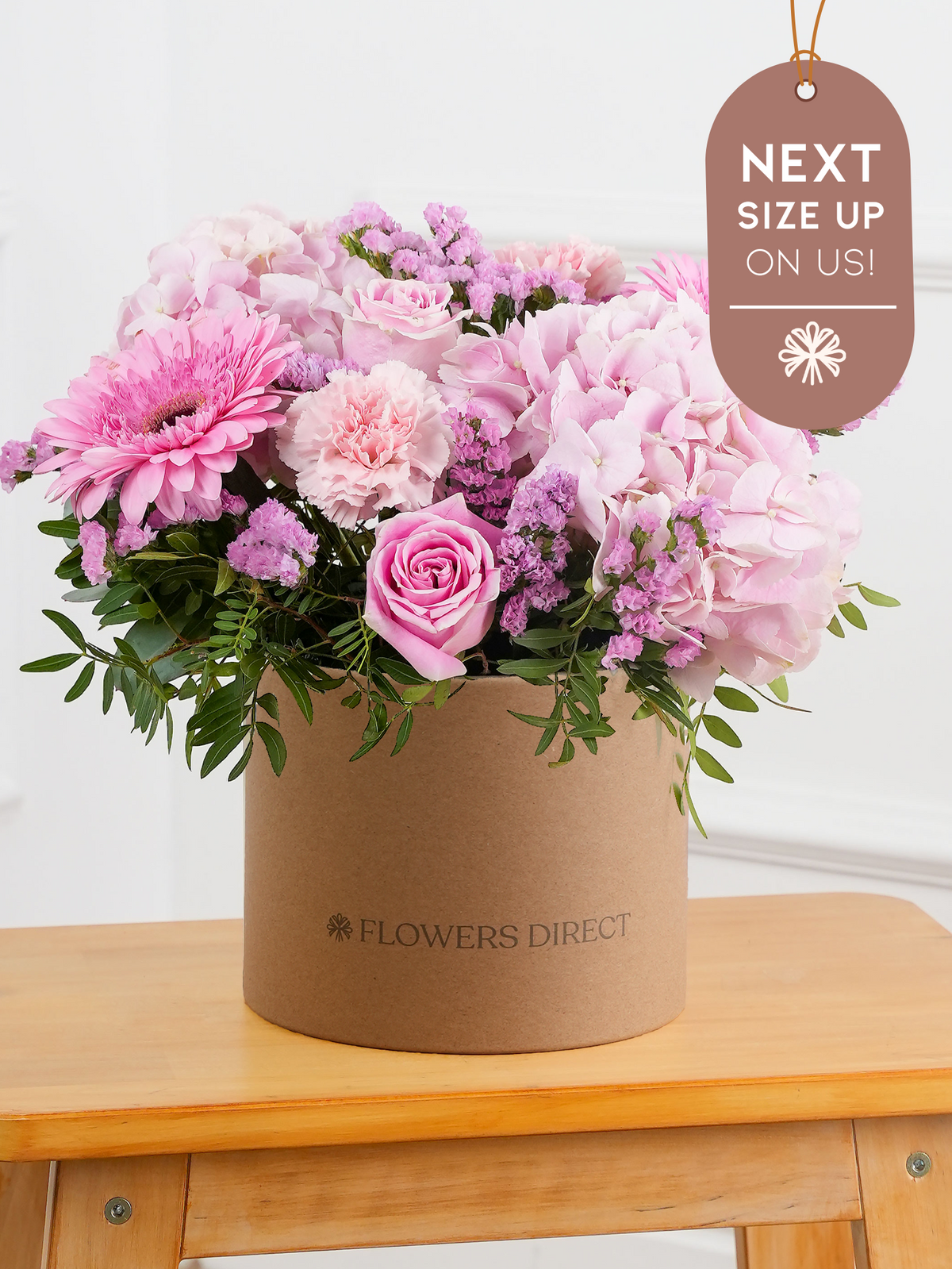 Sweetheart Hatbox  Next Size Up – On Us!