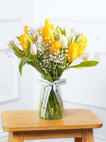 Spring Tulips - Vase