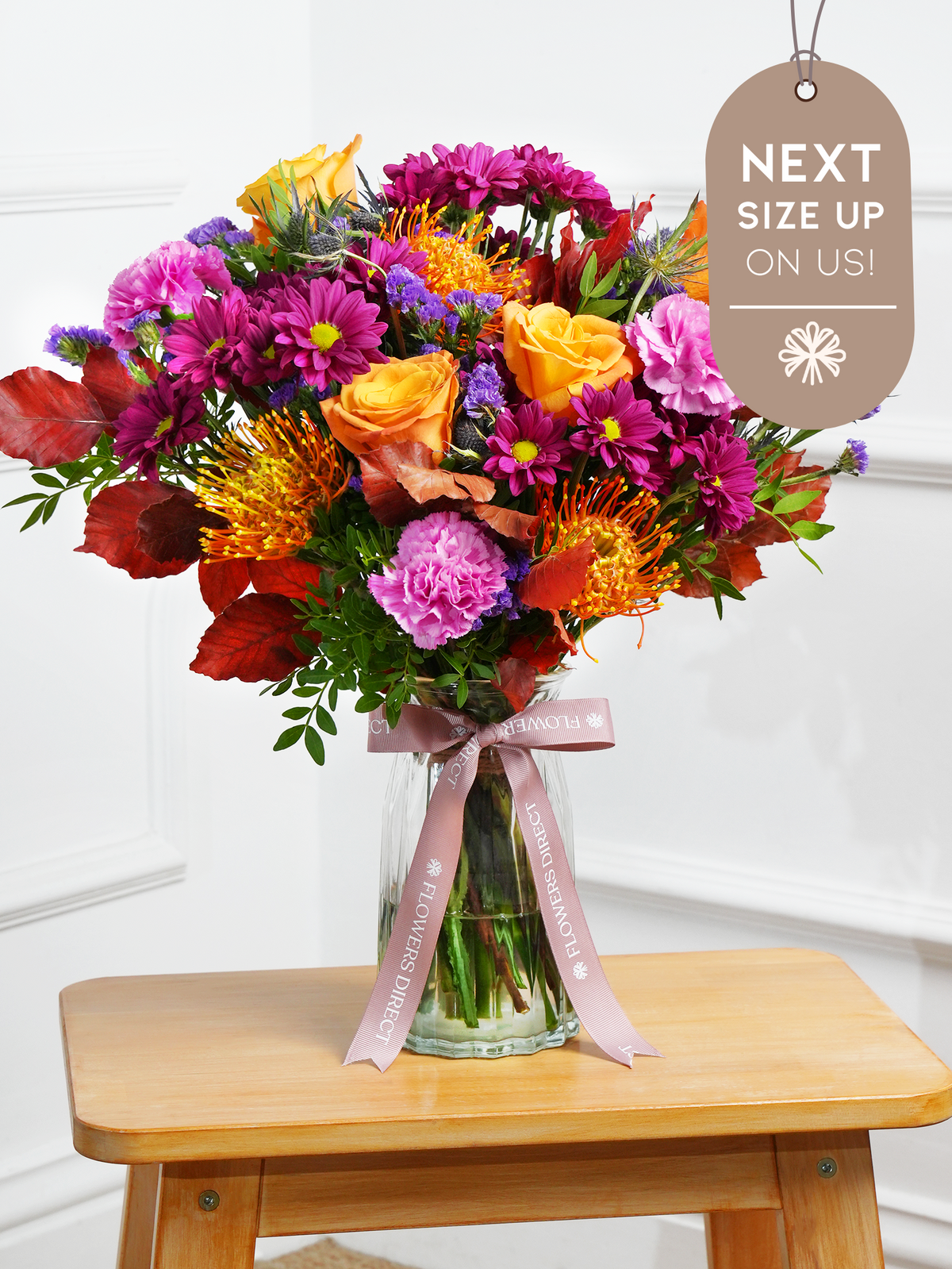Crisp Meadow Vase Next Size Up – On Us!