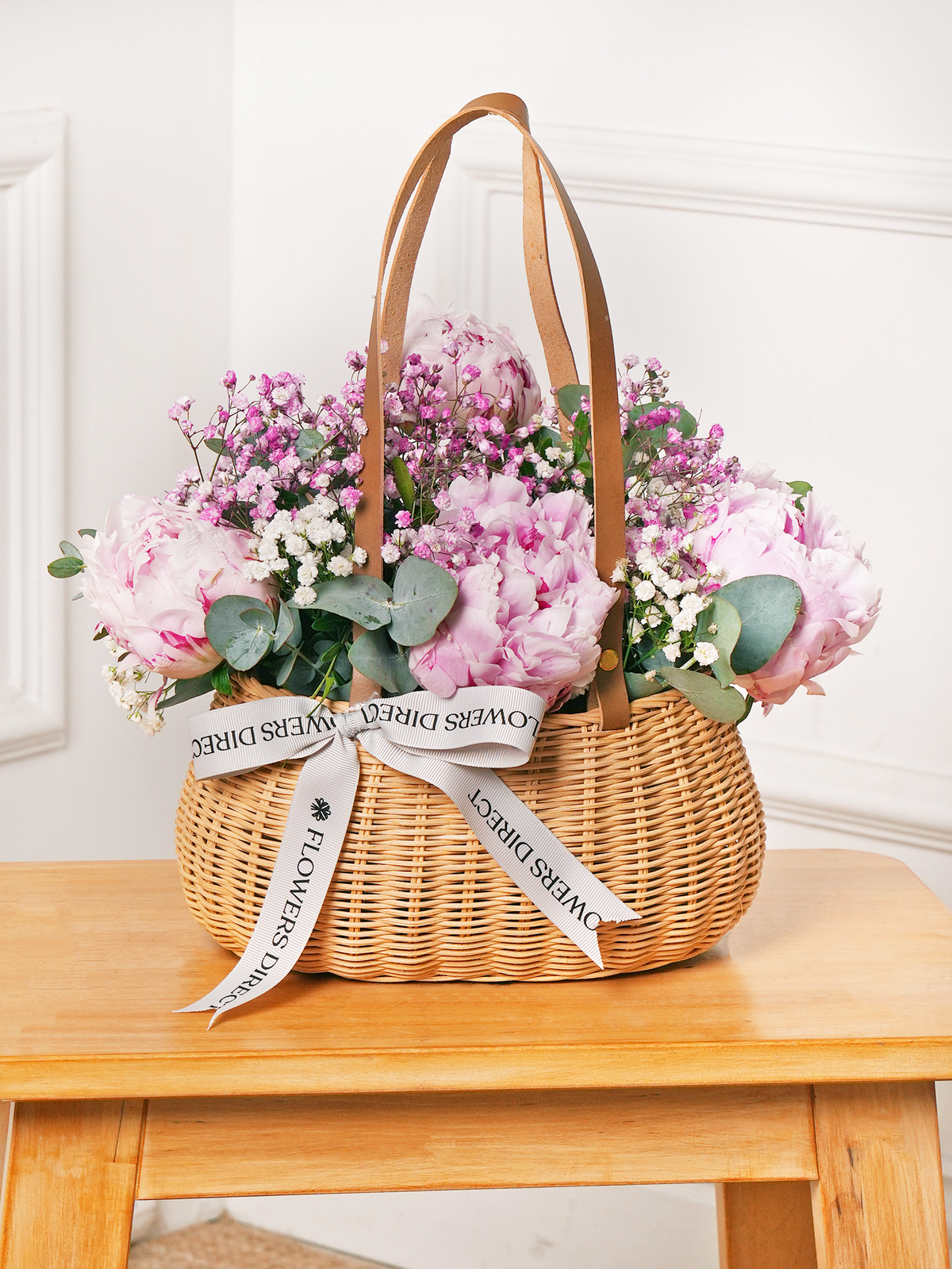 Pink Peony - Basket