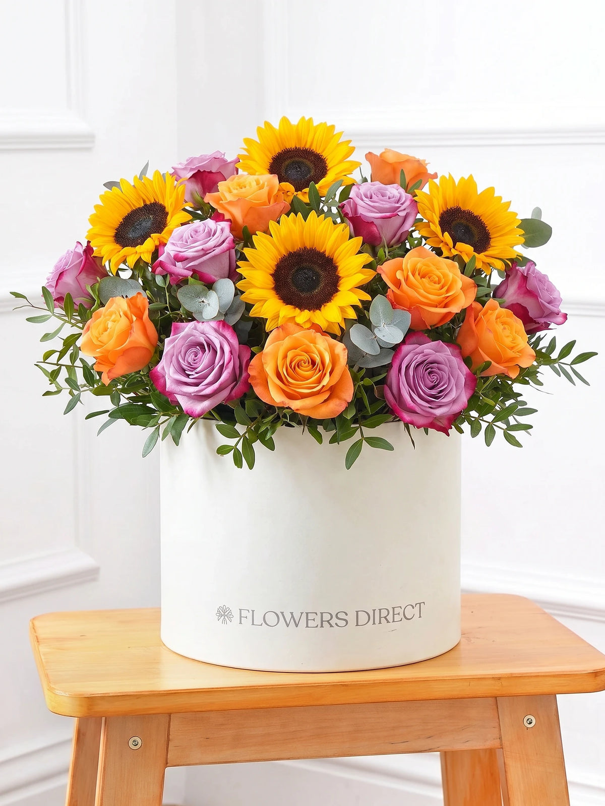 Sunflower Hatbox