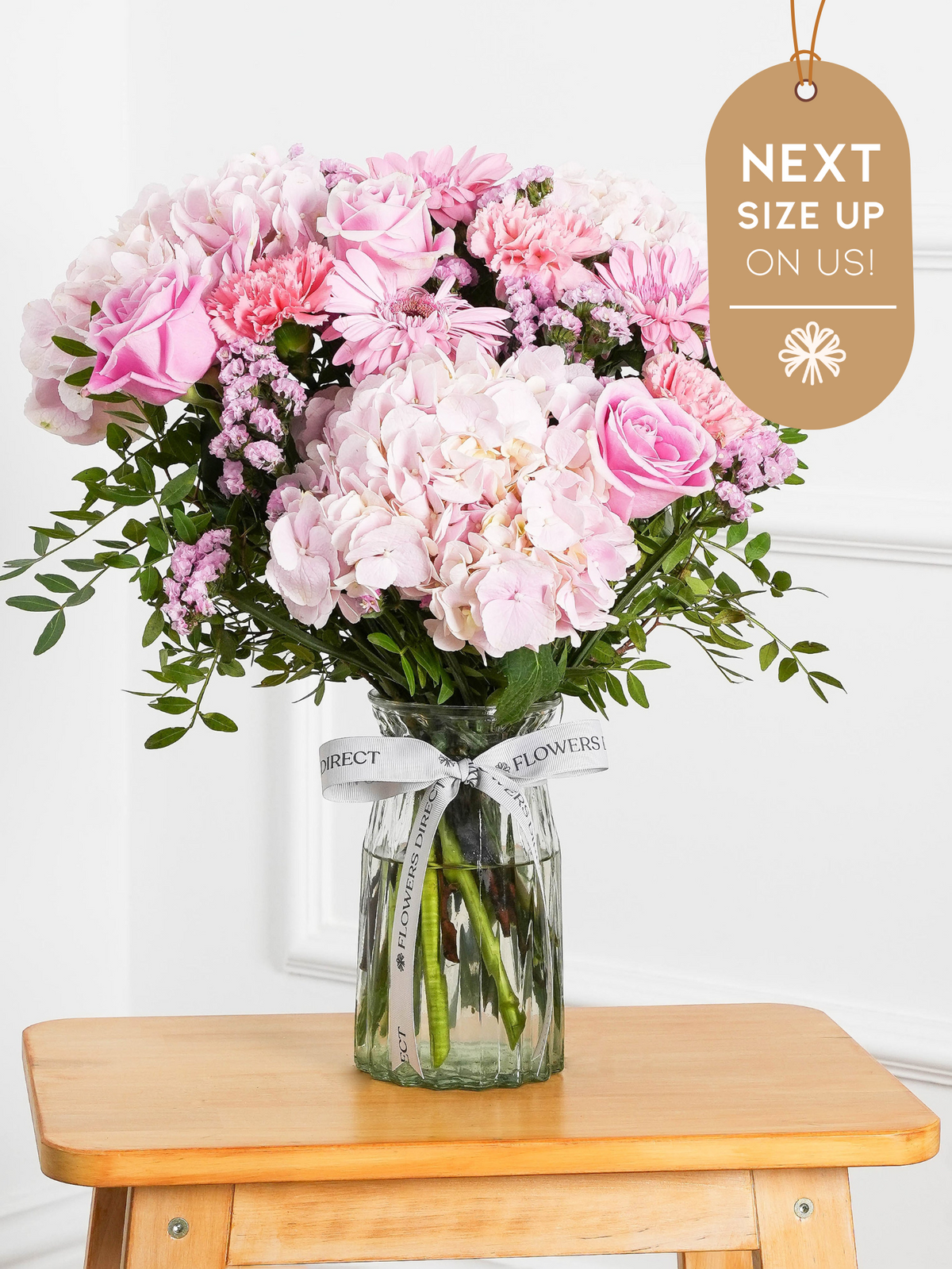 Sweetheart - Vase with Free upgrade to Next Size