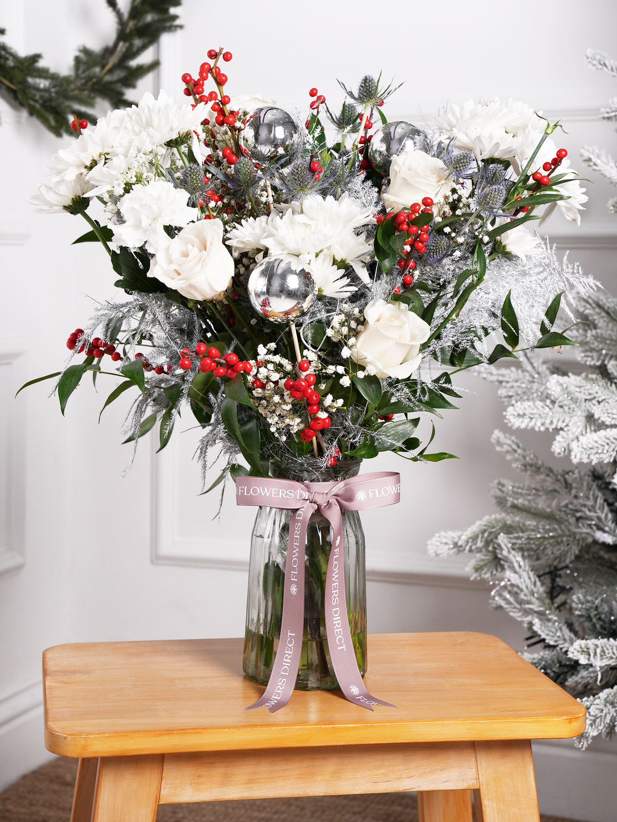 Pure Bliss Christmas Vase