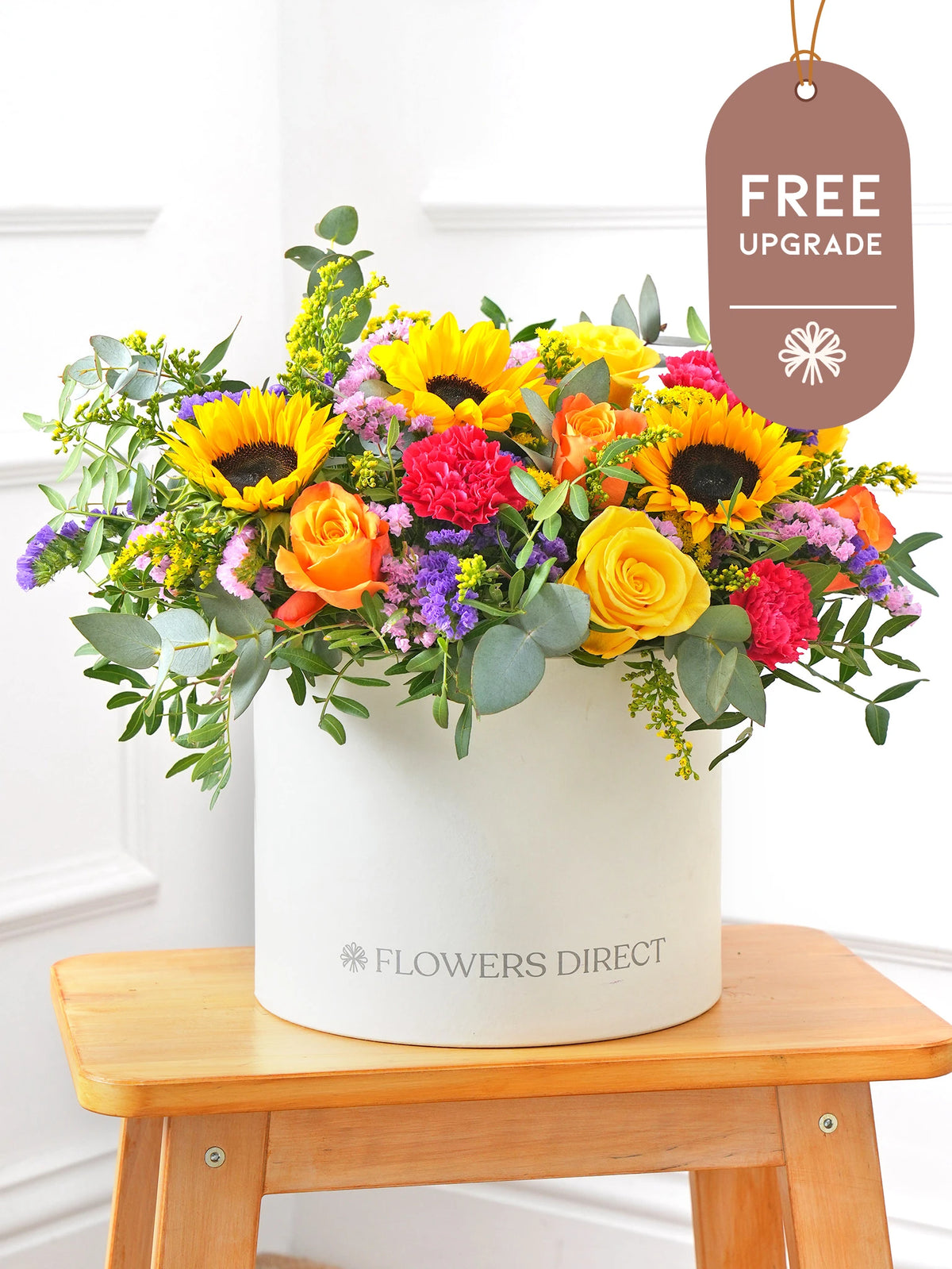 Colour Burst Hatbox Free Upgrade