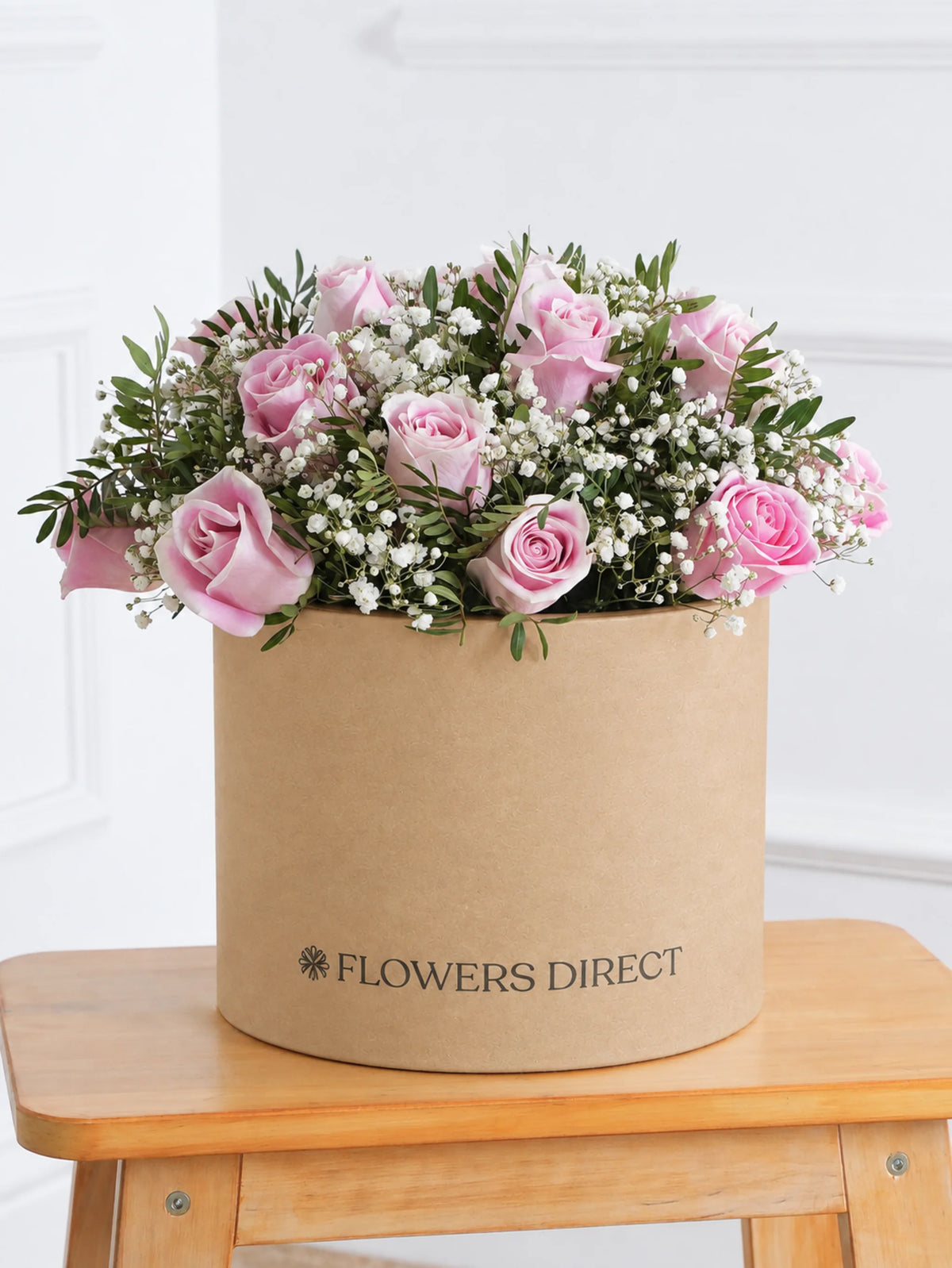 Pink Roses Hatbox