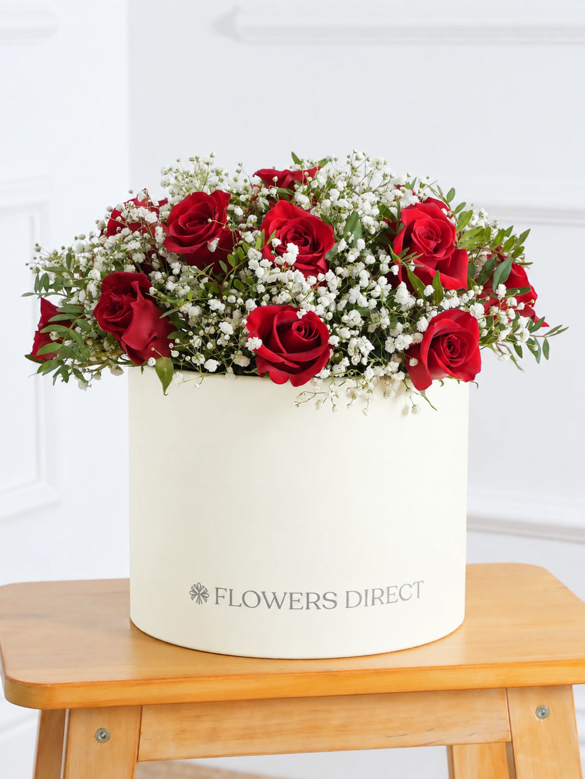 Red Roses Hatbox