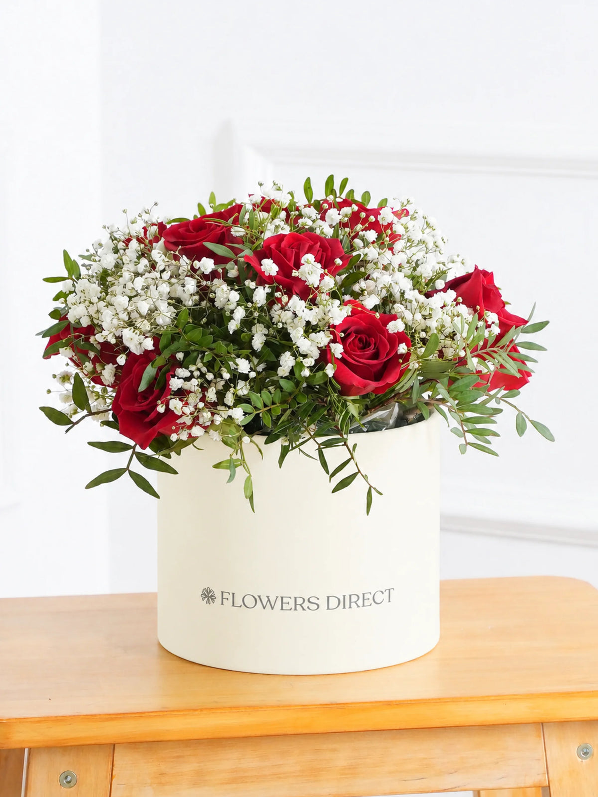 Red Roses Hatbox