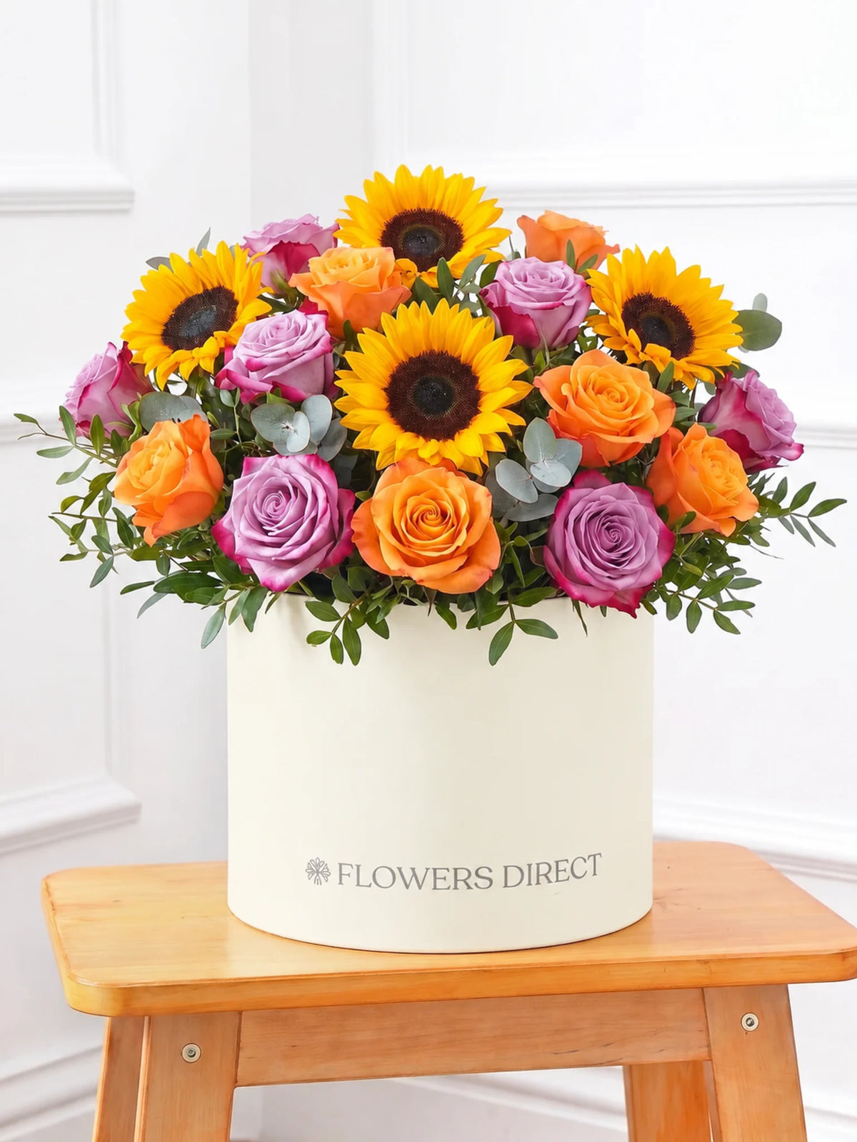 Sunflower Hatbox