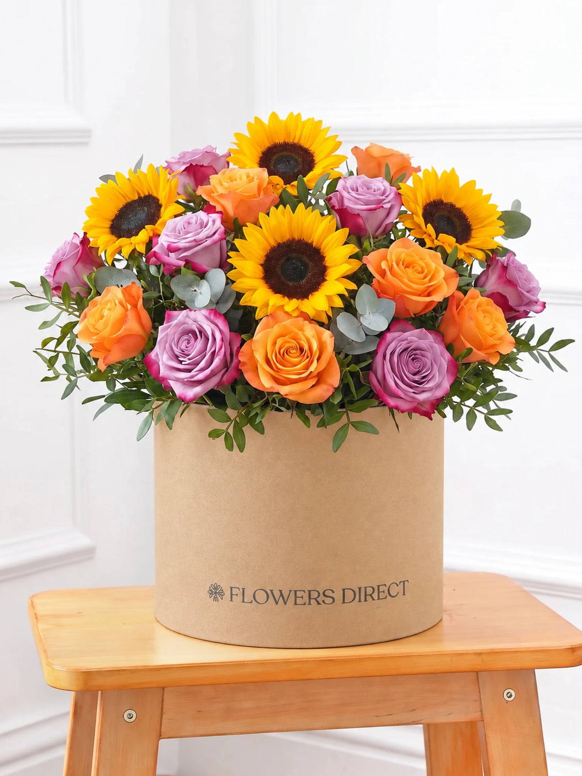Sunflower Hatbox