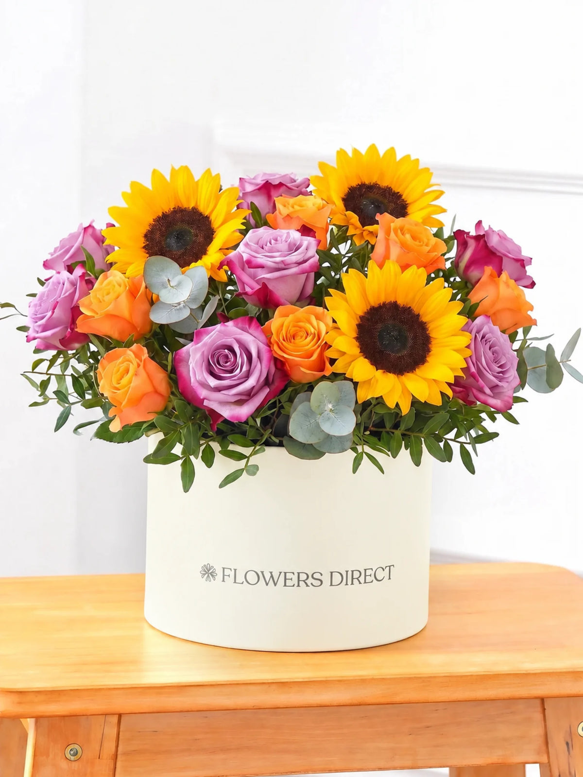 Sunflower Hatbox