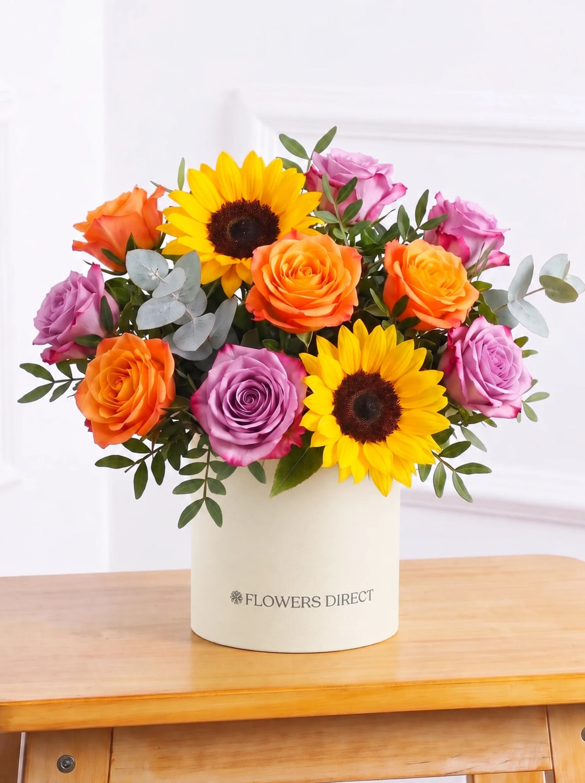 Sunflower Hatbox